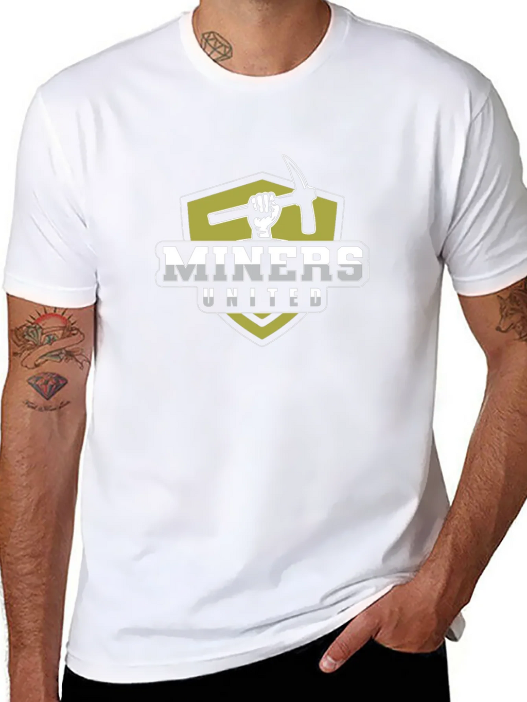 Miners United Black T-Shirt