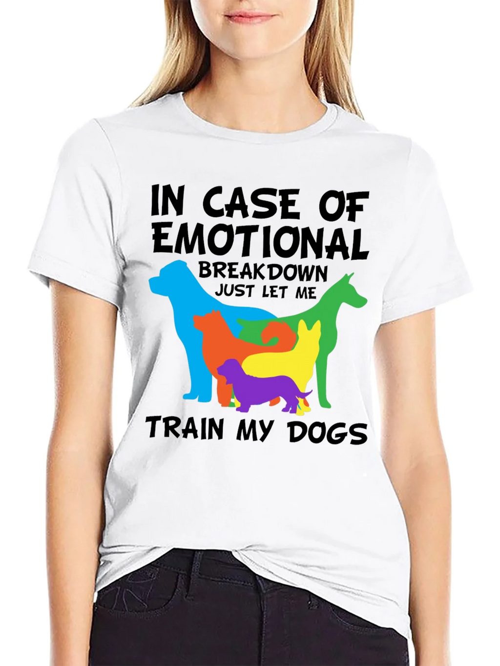 Emotional Support Dogs Graphic Tee