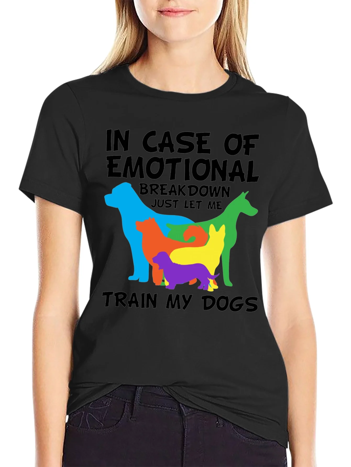 Emotional Support Dogs Graphic Tee