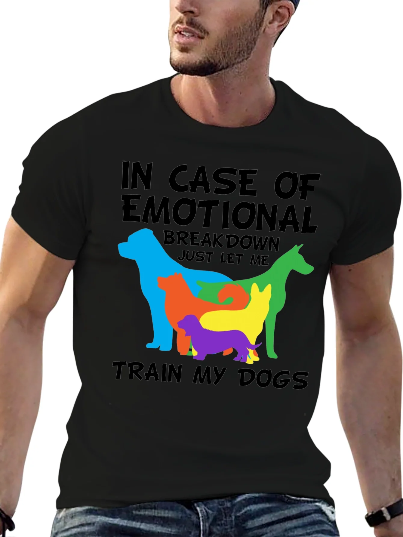 Emotional Support Dogs Graphic Tee
