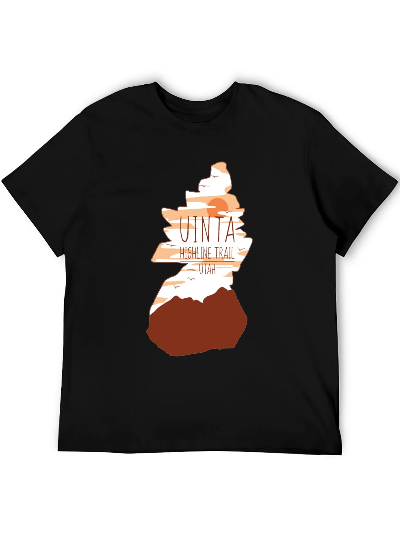 Uinta Highline Trail Utah Graphic T-Shirt