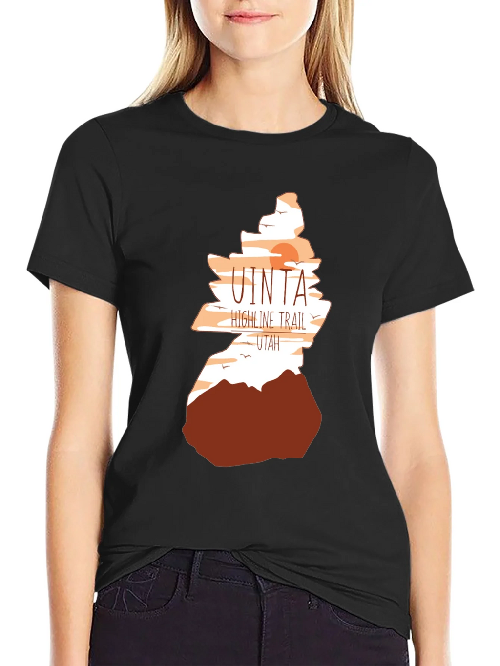 Uinta Highline Trail Utah Graphic T-Shirt
