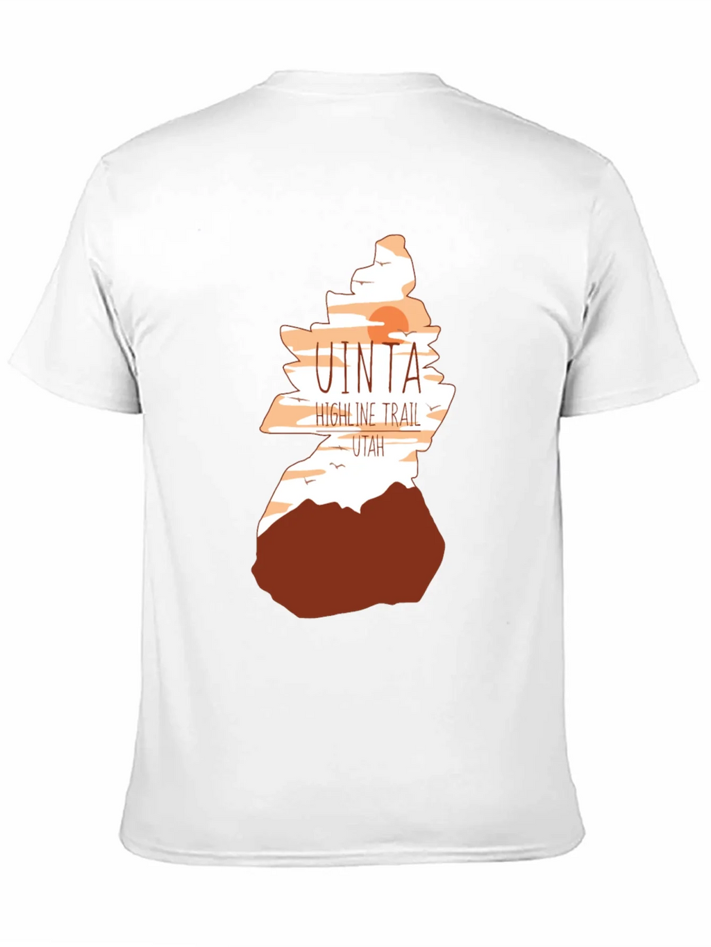 Uinta Highline Trail Utah Graphic T-Shirt