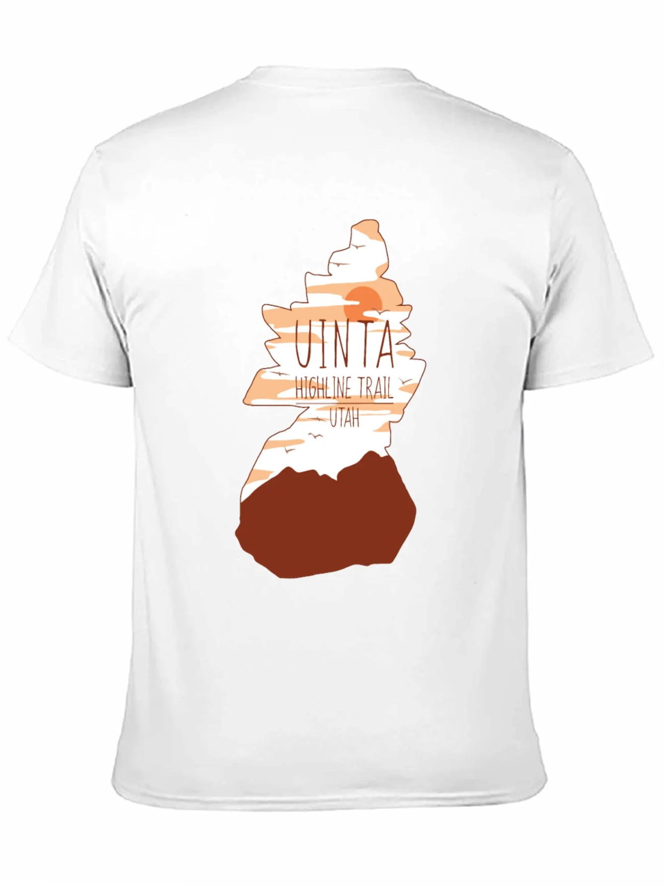 Uinta Highline Trail Utah Graphic T-Shirt