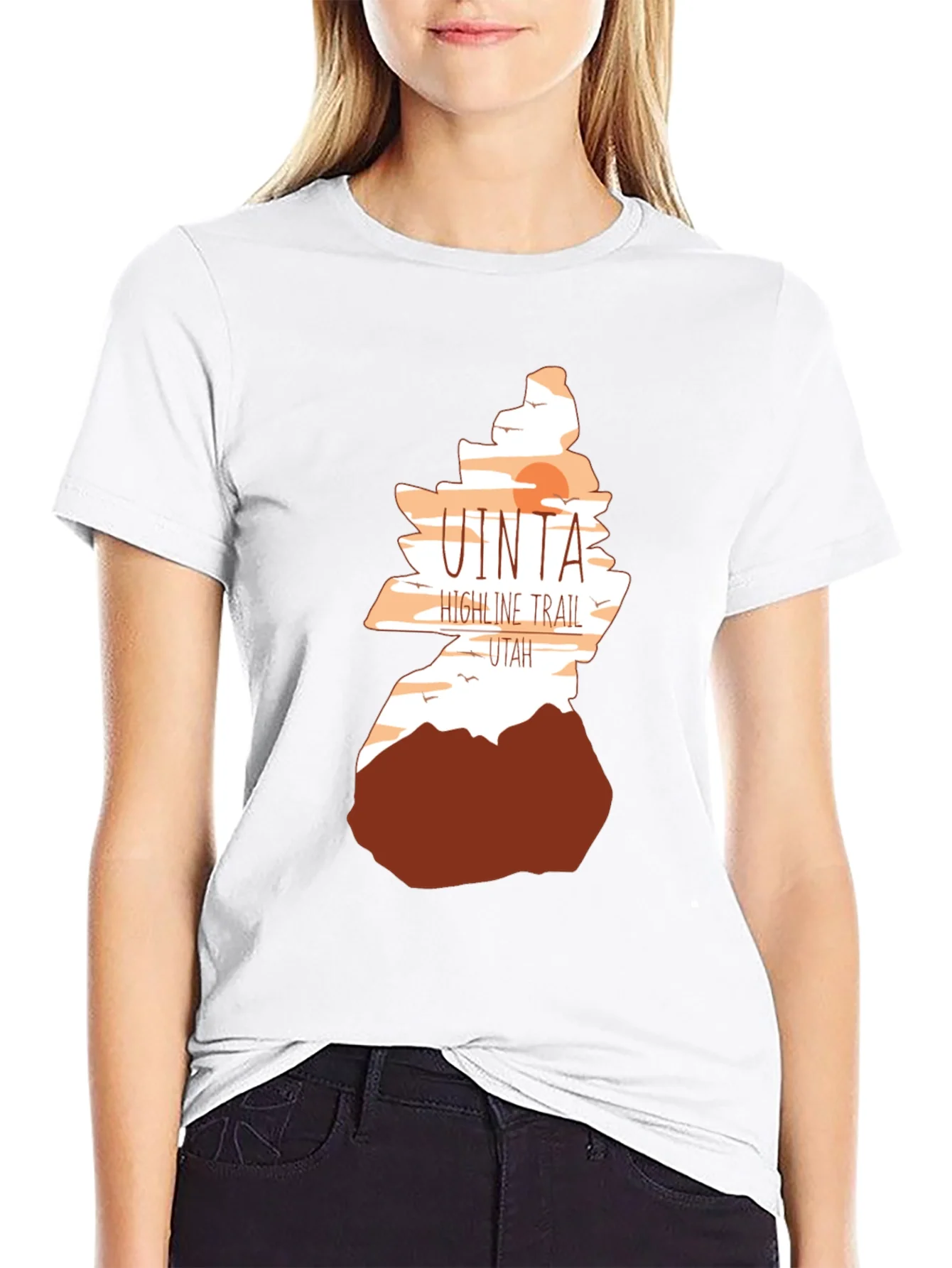 Uinta Highline Trail Utah Graphic T-Shirt
