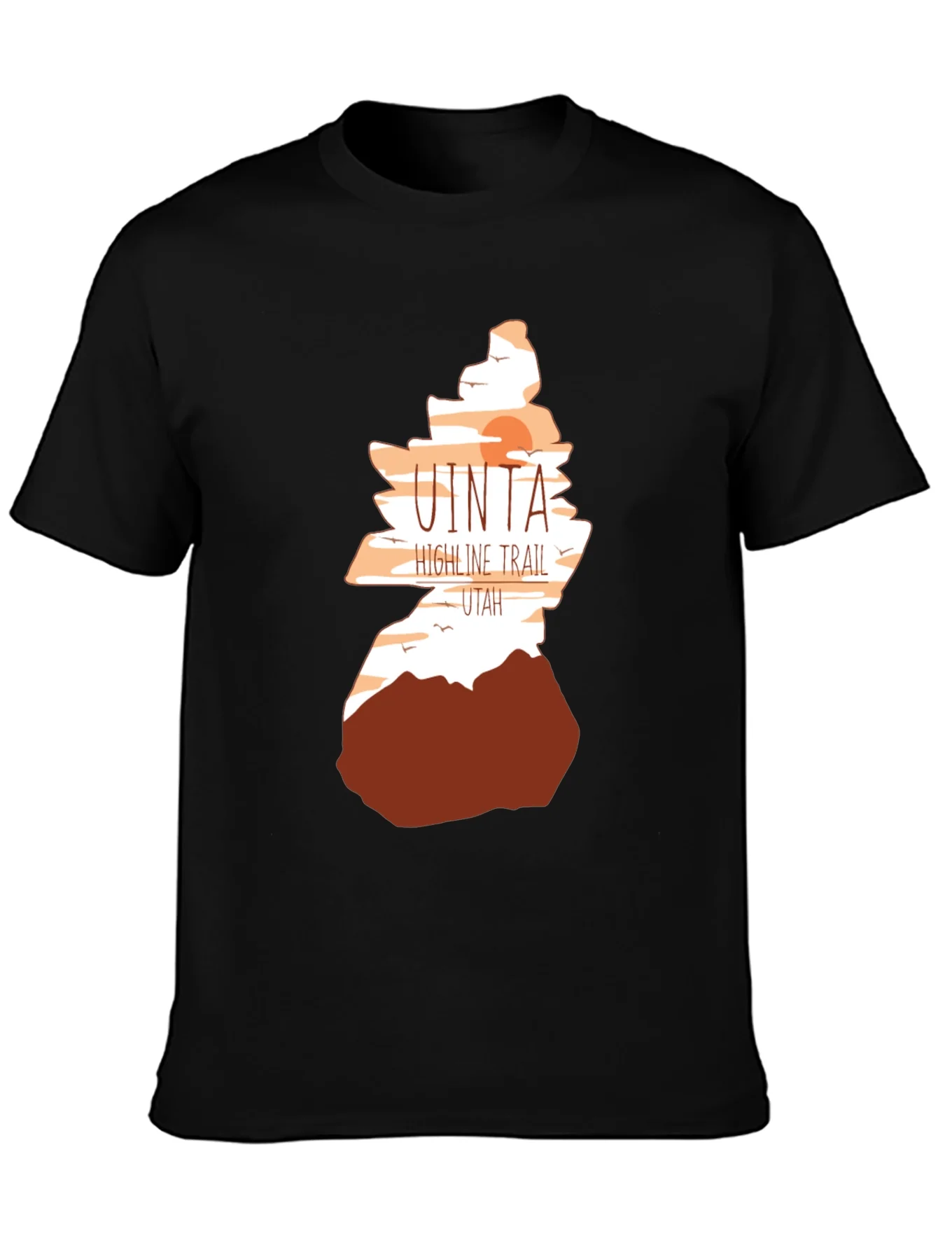 Uinta Highline Trail Utah Graphic T-Shirt