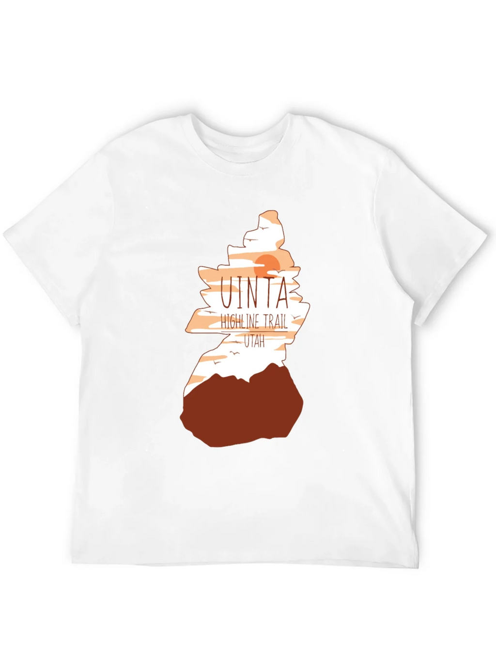 Uinta Highline Trail Utah Graphic T-Shirt