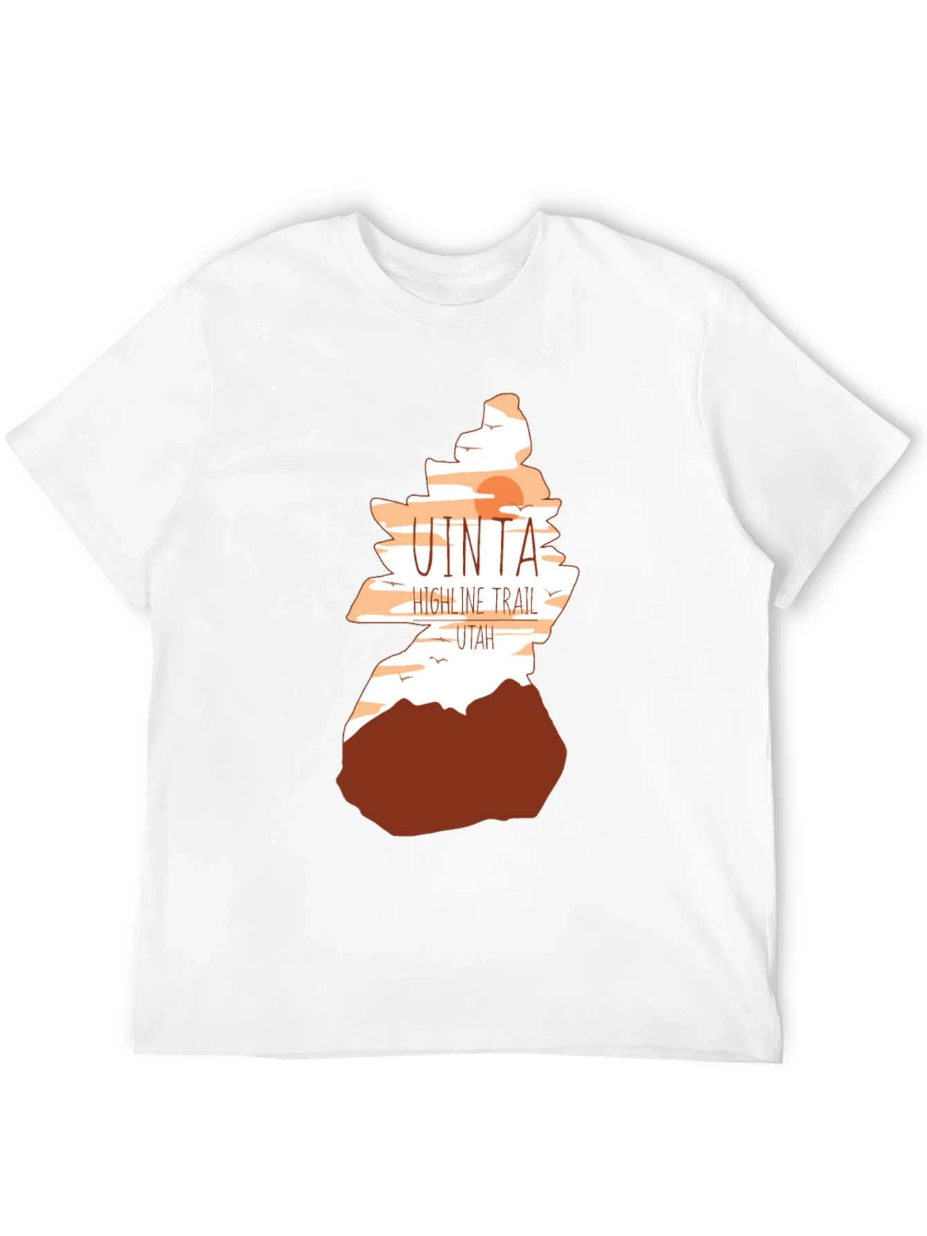 Uinta Highline Trail Utah Graphic T-Shirt