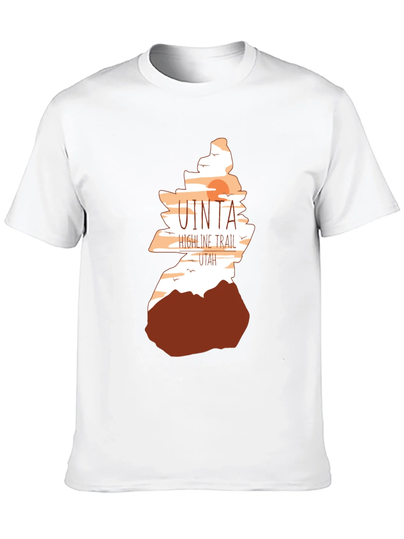 Uinta Highline Trail Utah Graphic T-Shirt