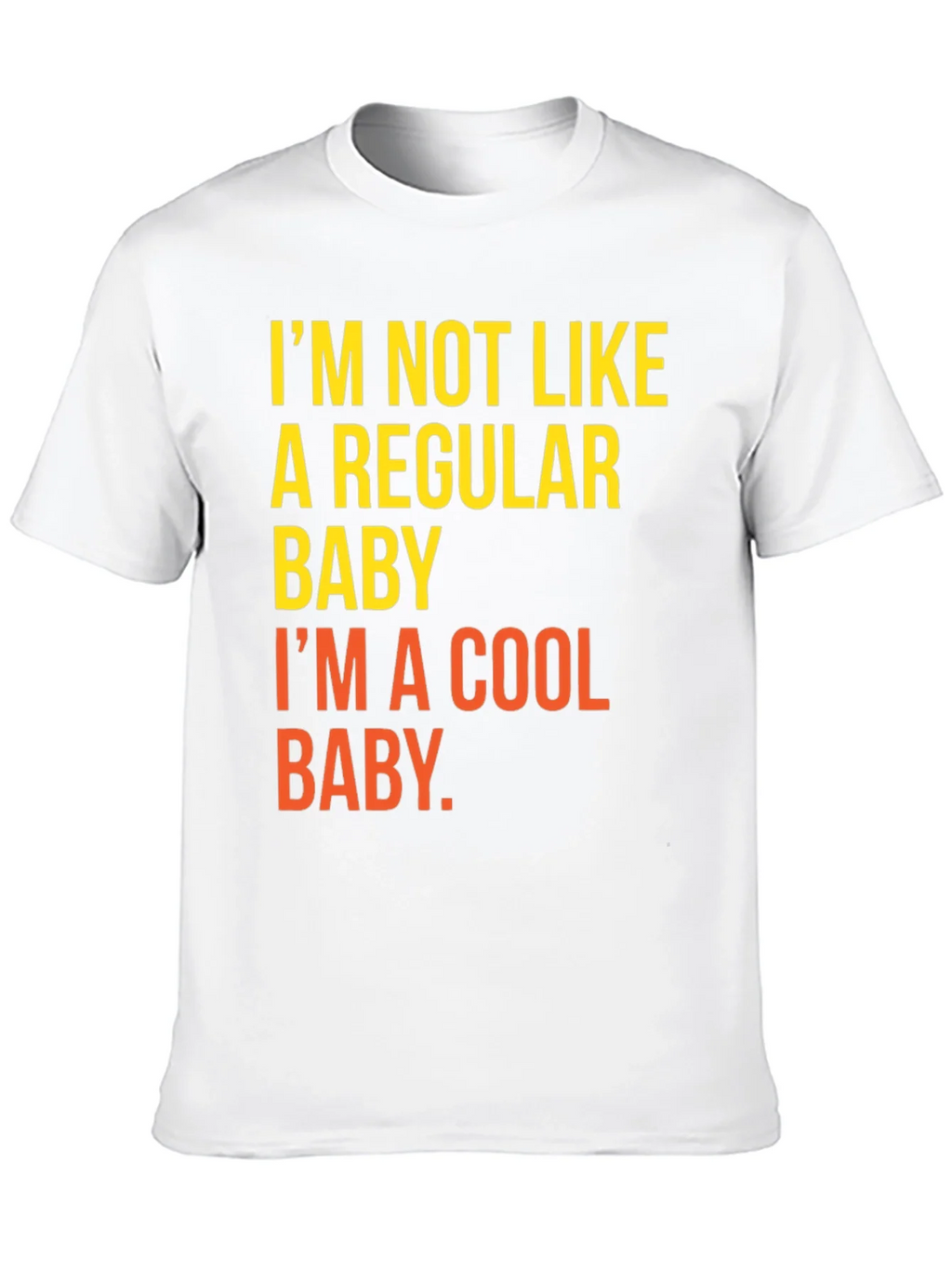 Cool Baby Graphic Tee - Mens Black T-Shirt