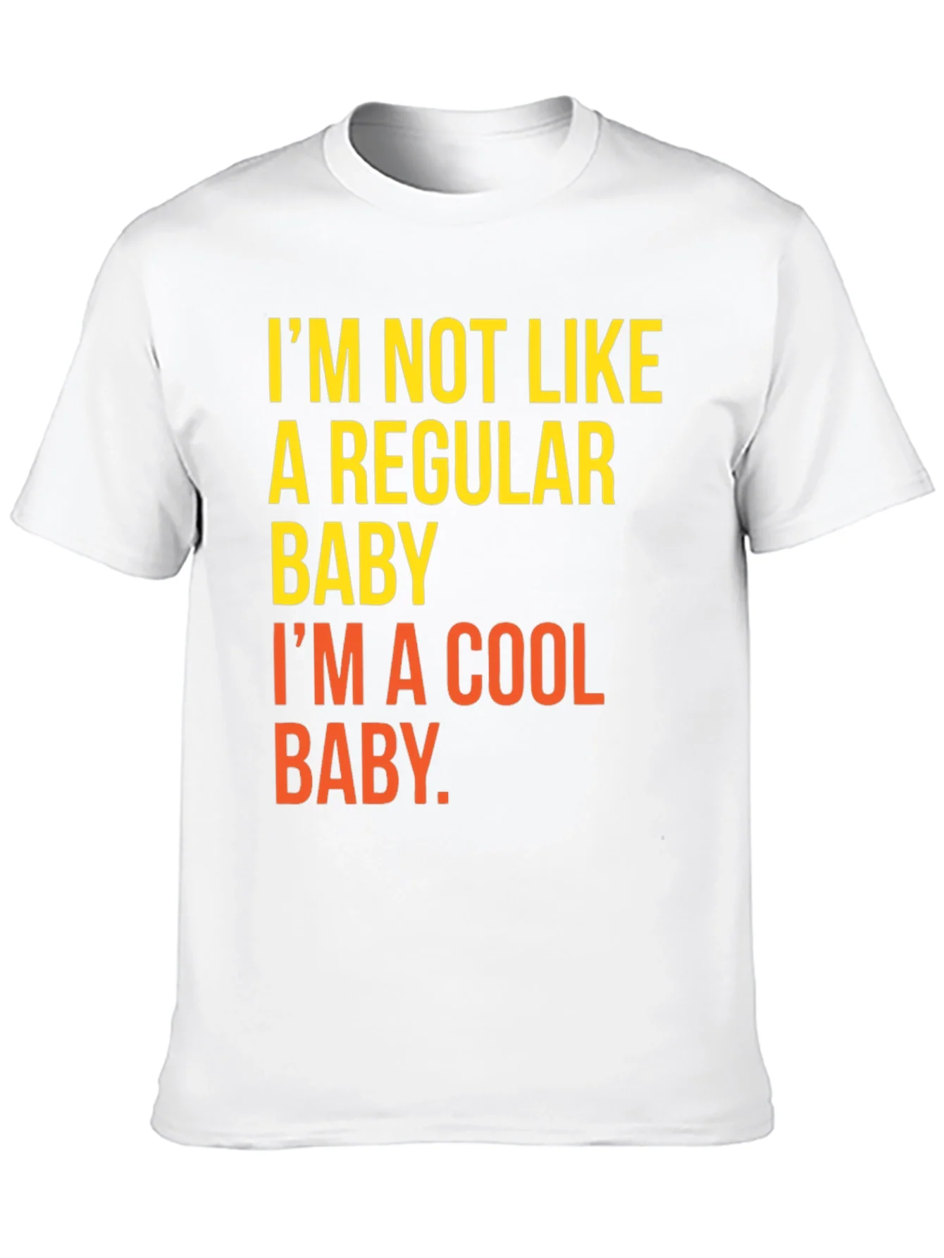 Cool Baby Graphic Tee - Mens Black T-Shirt