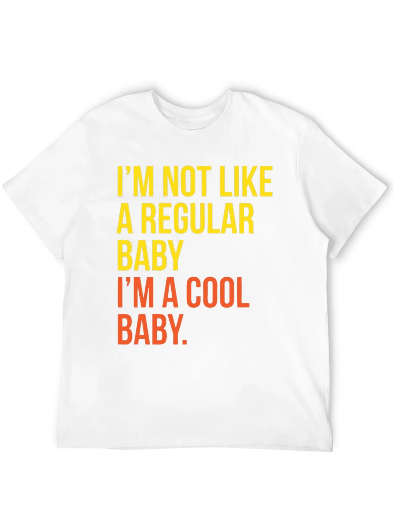 Cool Baby Graphic Tee - Mens Black T-Shirt
