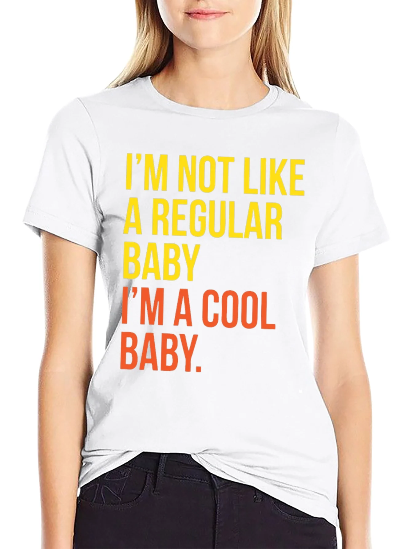Cool Baby Graphic Tee - Mens Black T-Shirt