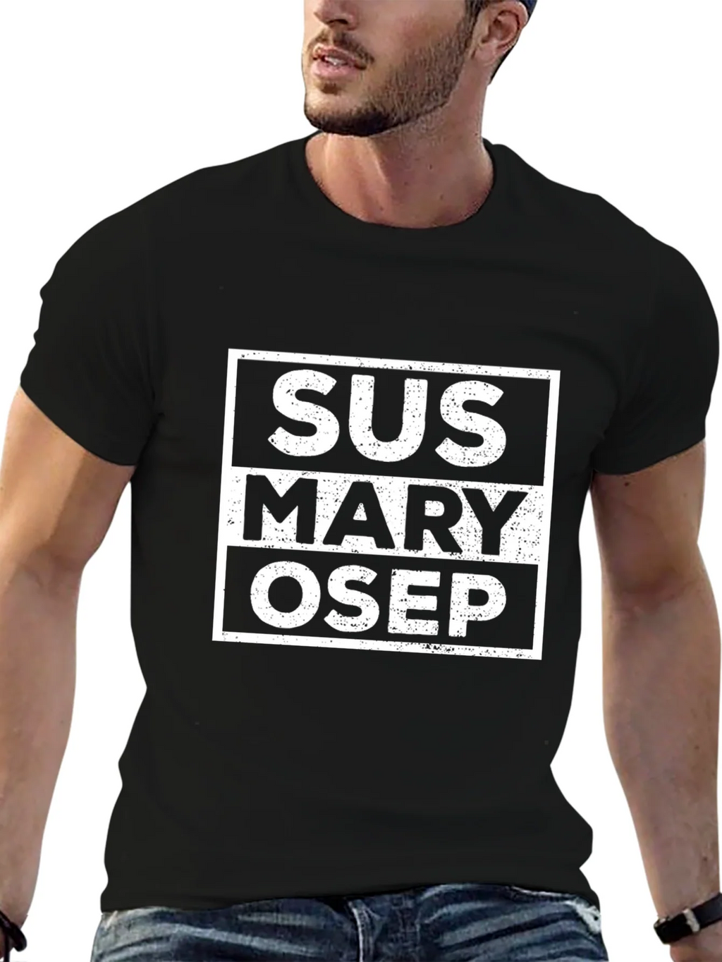 SUS Mary OSEP T-Shirt Funny Novelty Tee