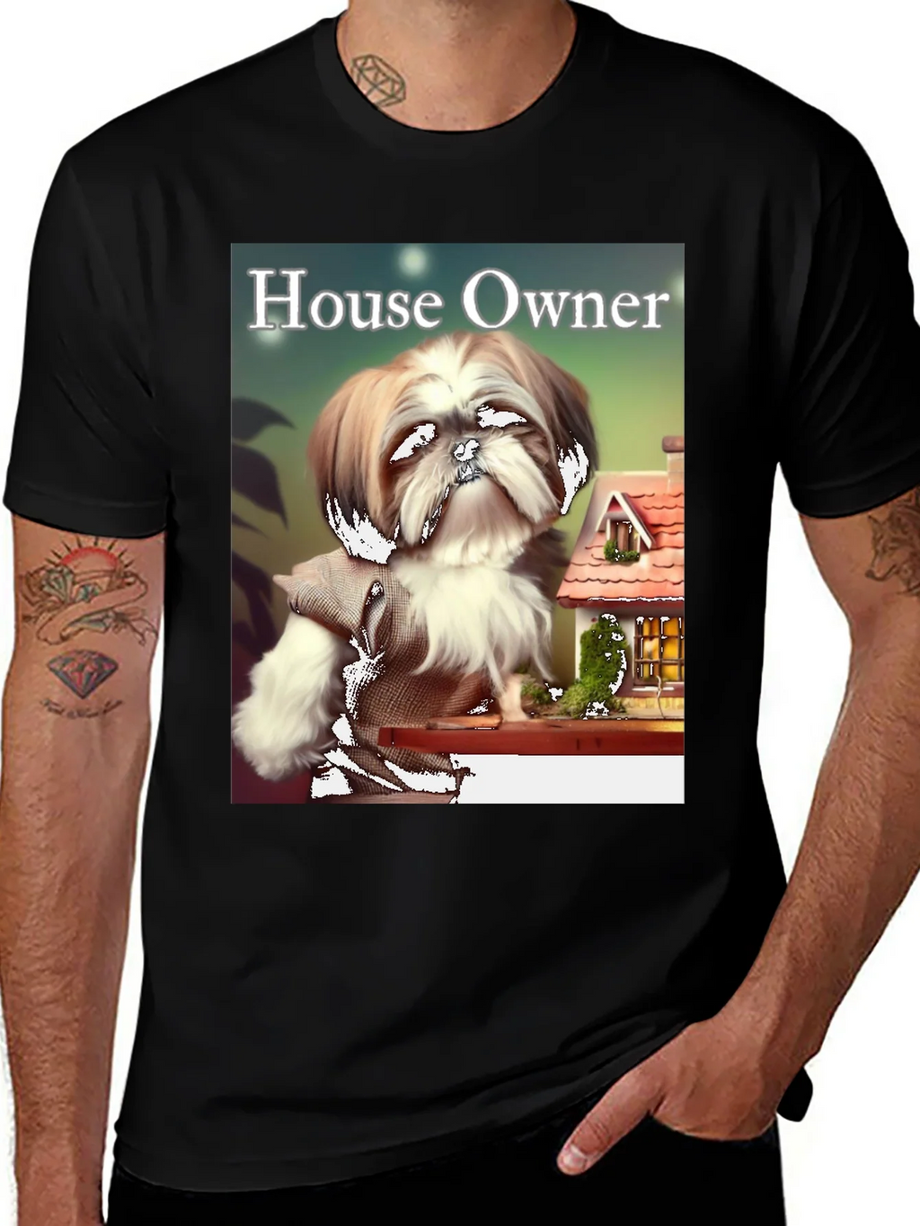House Owner Dog T-Shirt