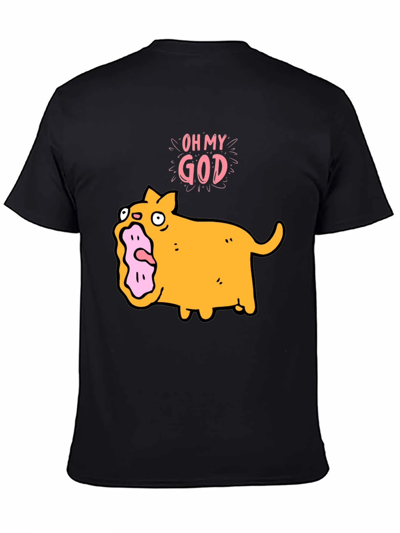 Oh My God Cat T-Shirt - Funny Graphic Tee