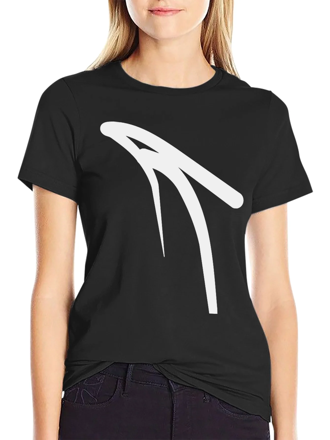 Modern Minimalist Black T-Shirt