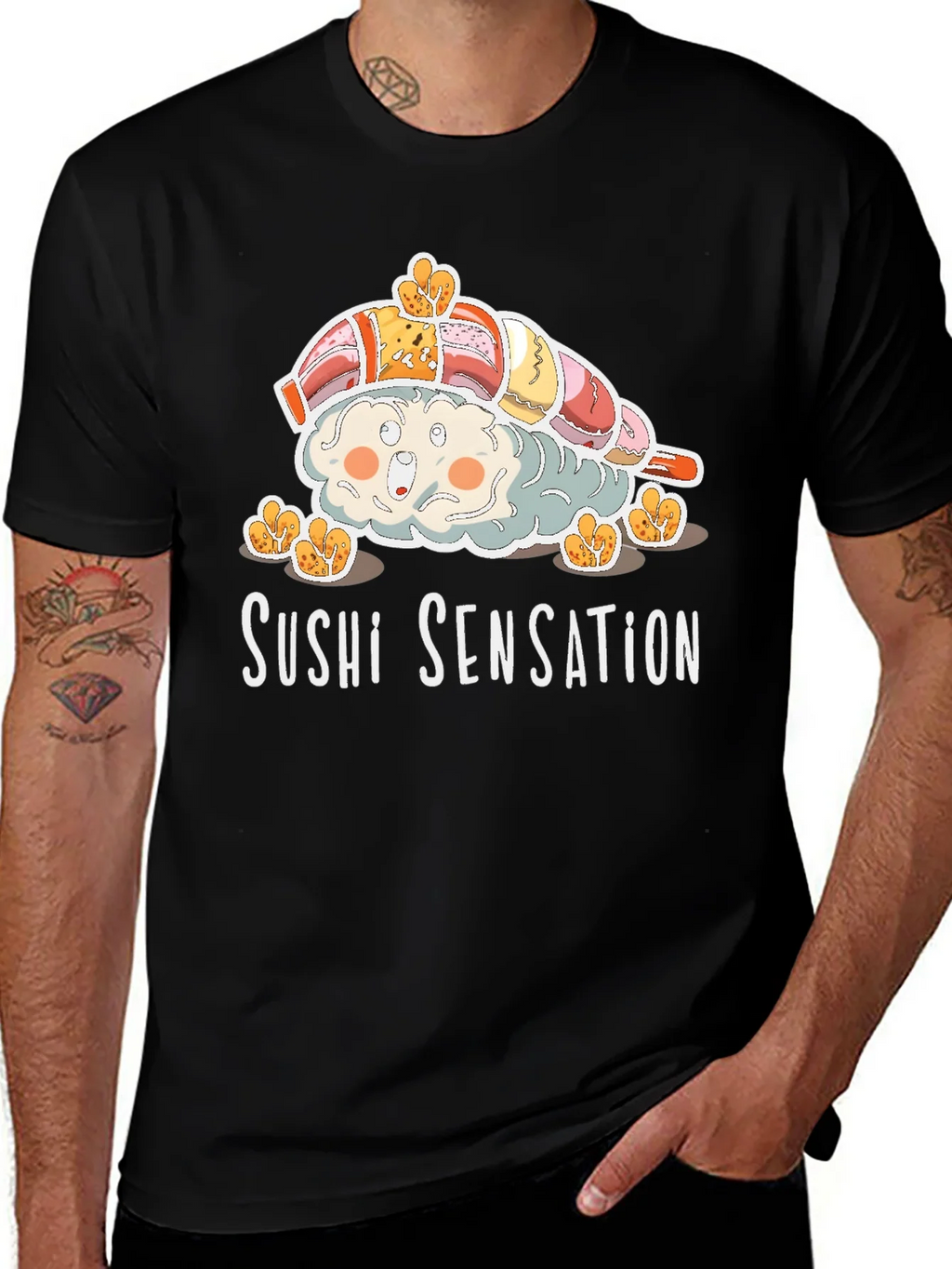 Sushi Sensation Graphic T-Shirt