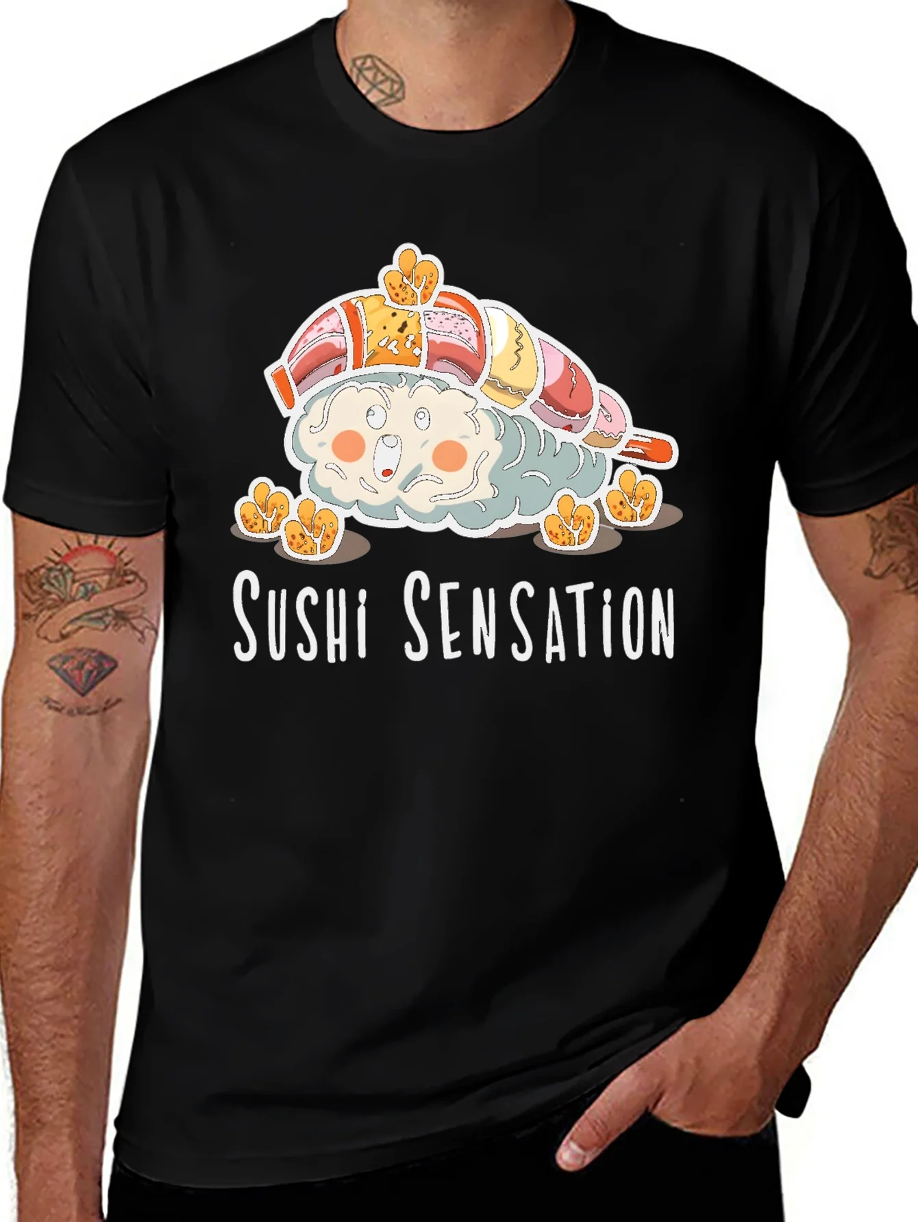 Sushi Sensation Graphic T-Shirt