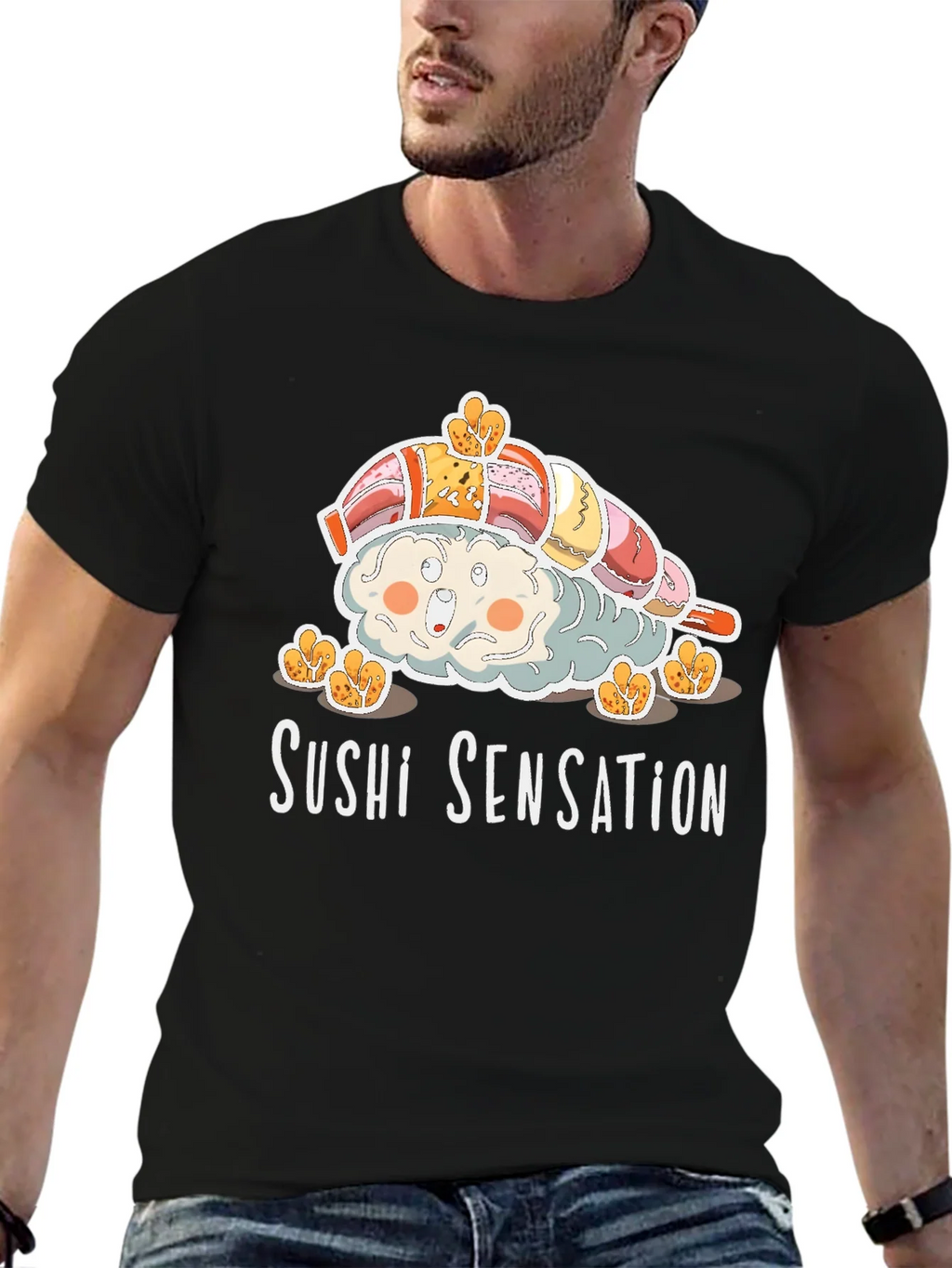 Sushi Sensation Graphic T-Shirt