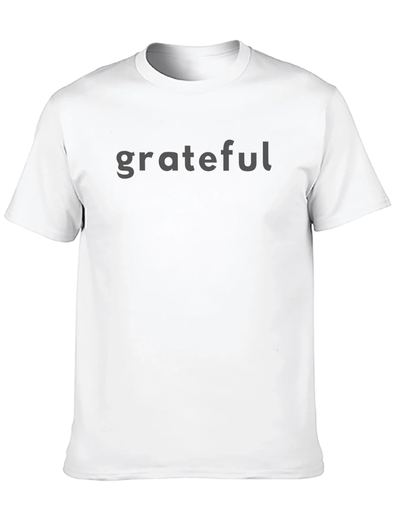 Grateful Black Crew Neck T-Shirt