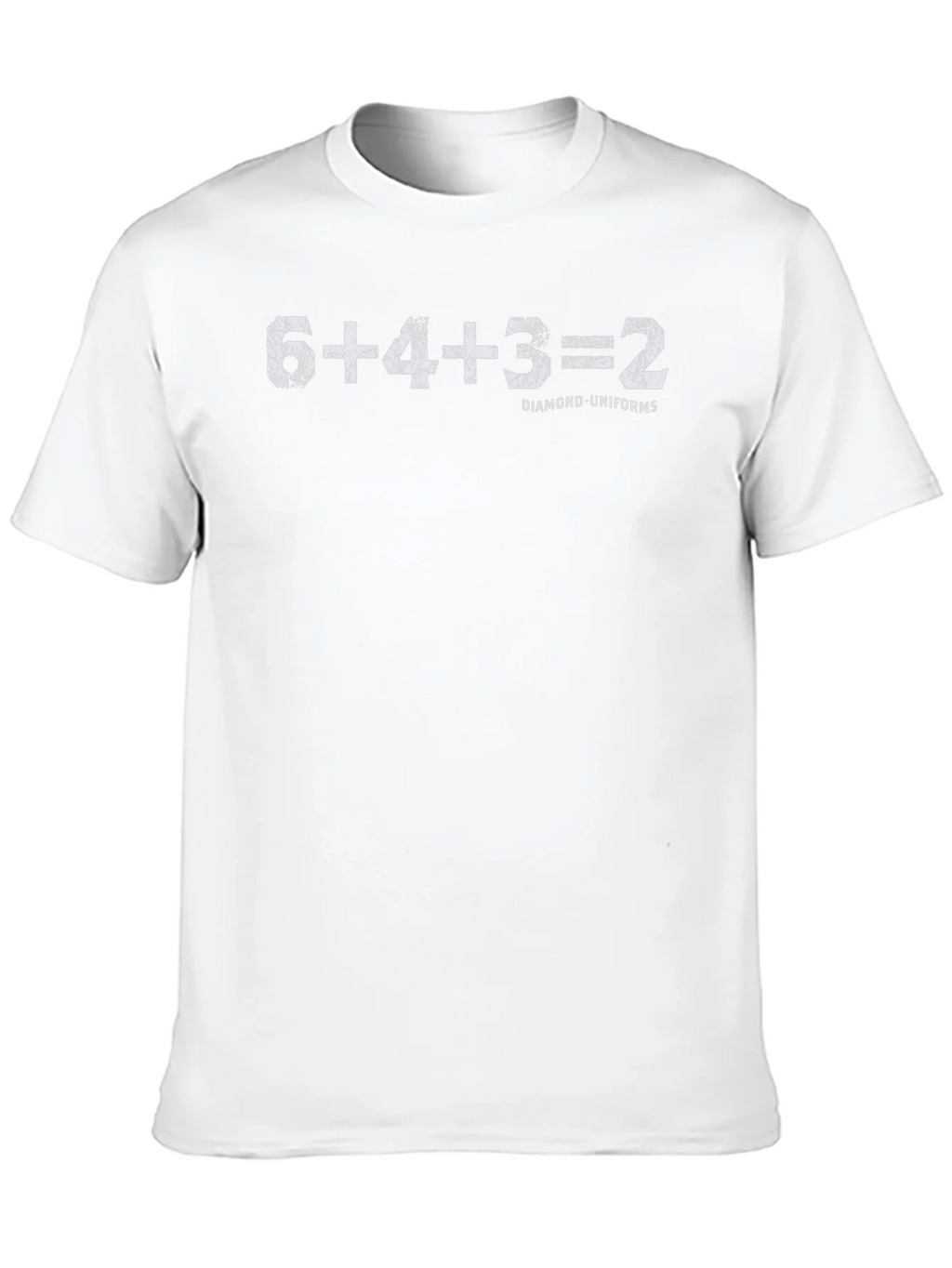 Math Humor T-Shirt: 6+4+3=2