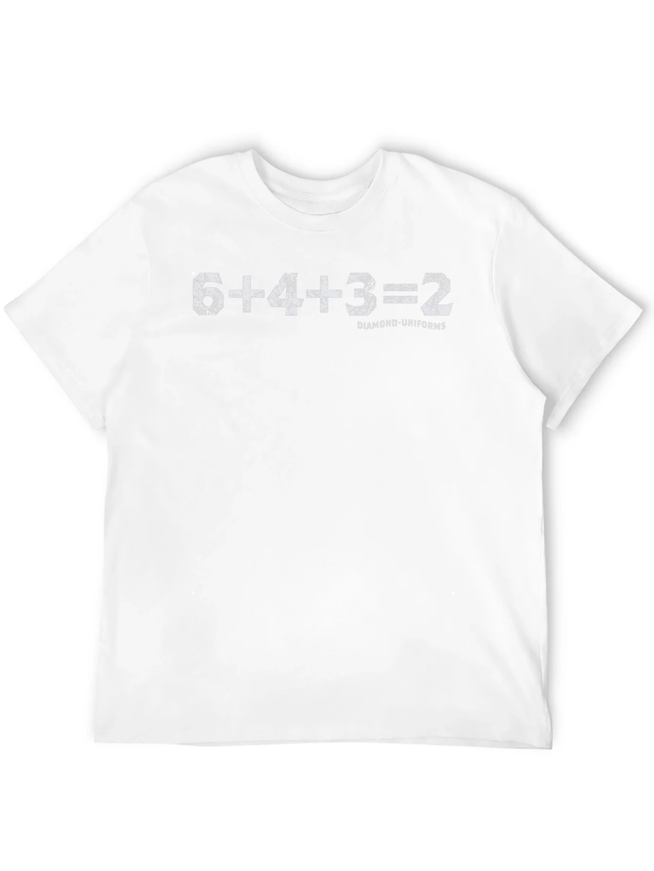 Math Humor T-Shirt: 6+4+3=2
