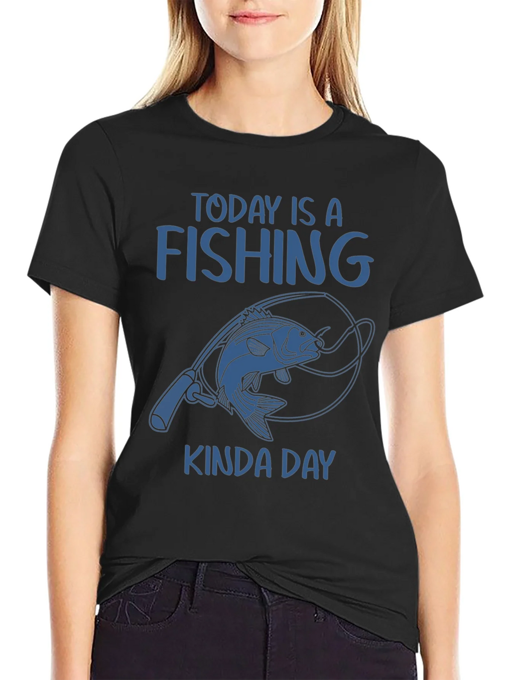 Fishing Kinda Day T-Shirt - Unique Angler Tee
