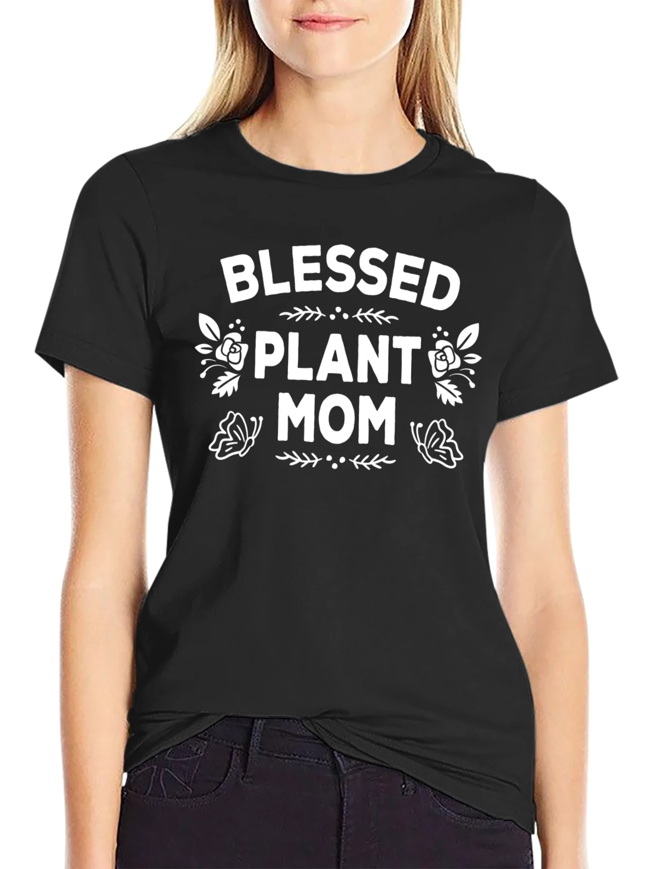 Blessed Plant Mom Graphic Tee
