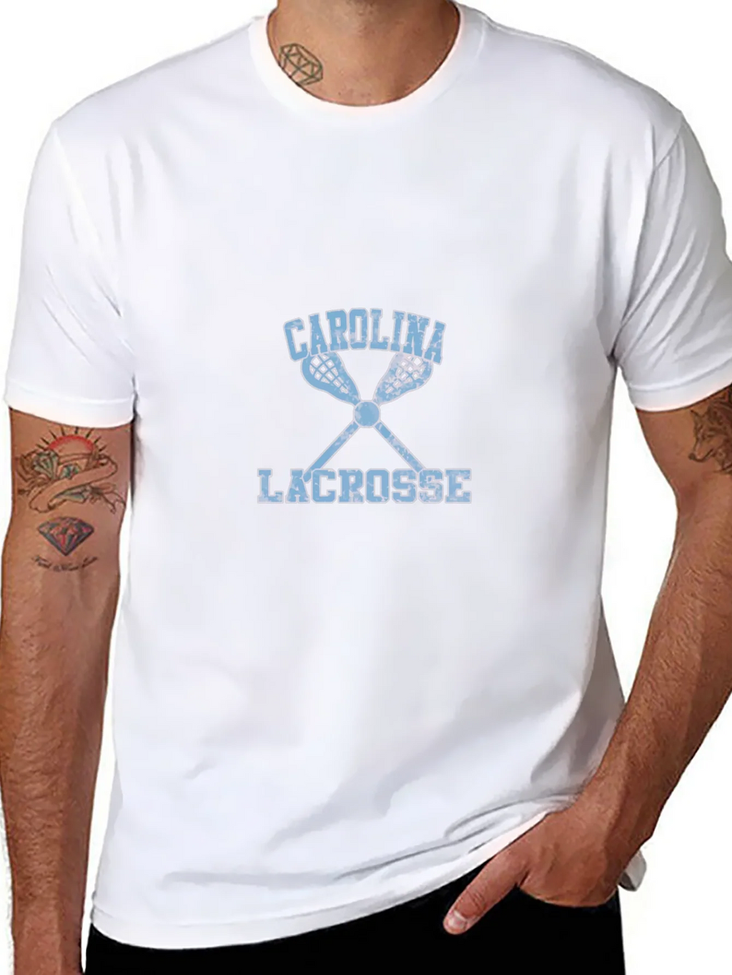 Carolina Lacrosse Black T-Shirt