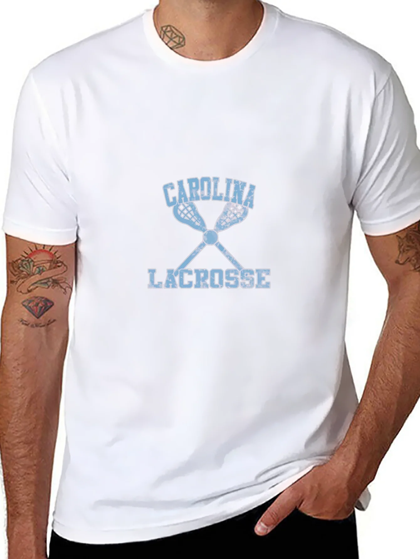 Carolina Lacrosse Black T-Shirt