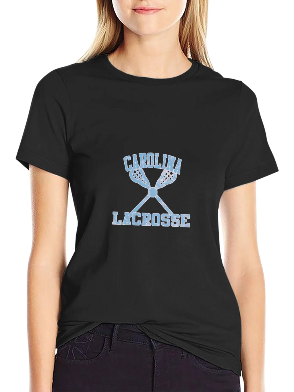 Carolina Lacrosse Black T-Shirt