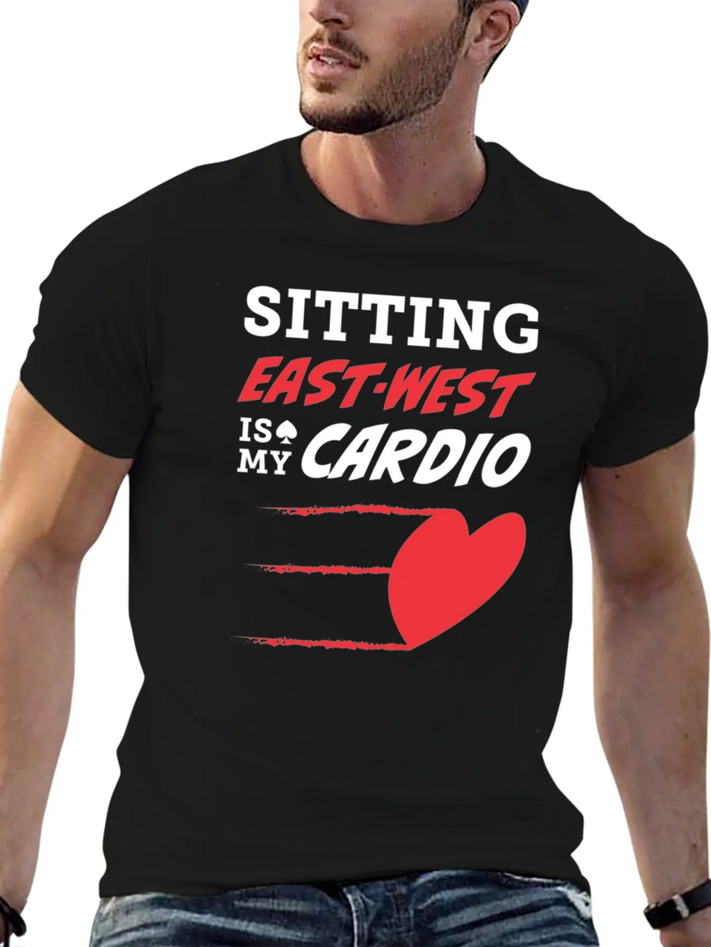 Sitting East-West Cardio Graphic T-Shirt