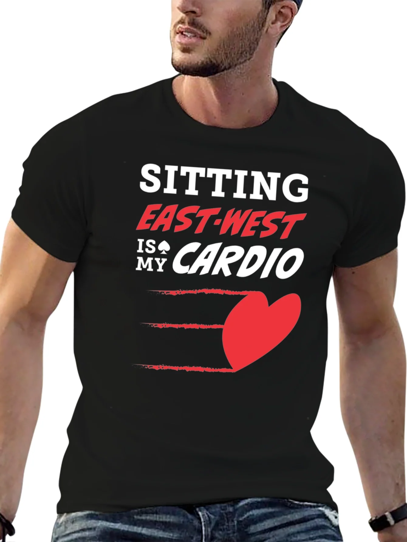 Sitting East-West Cardio Graphic T-Shirt