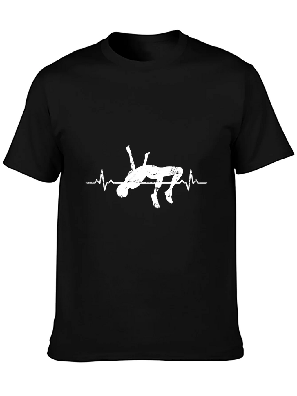 High Jump Heartbeat T-Shirt - Athletic Style