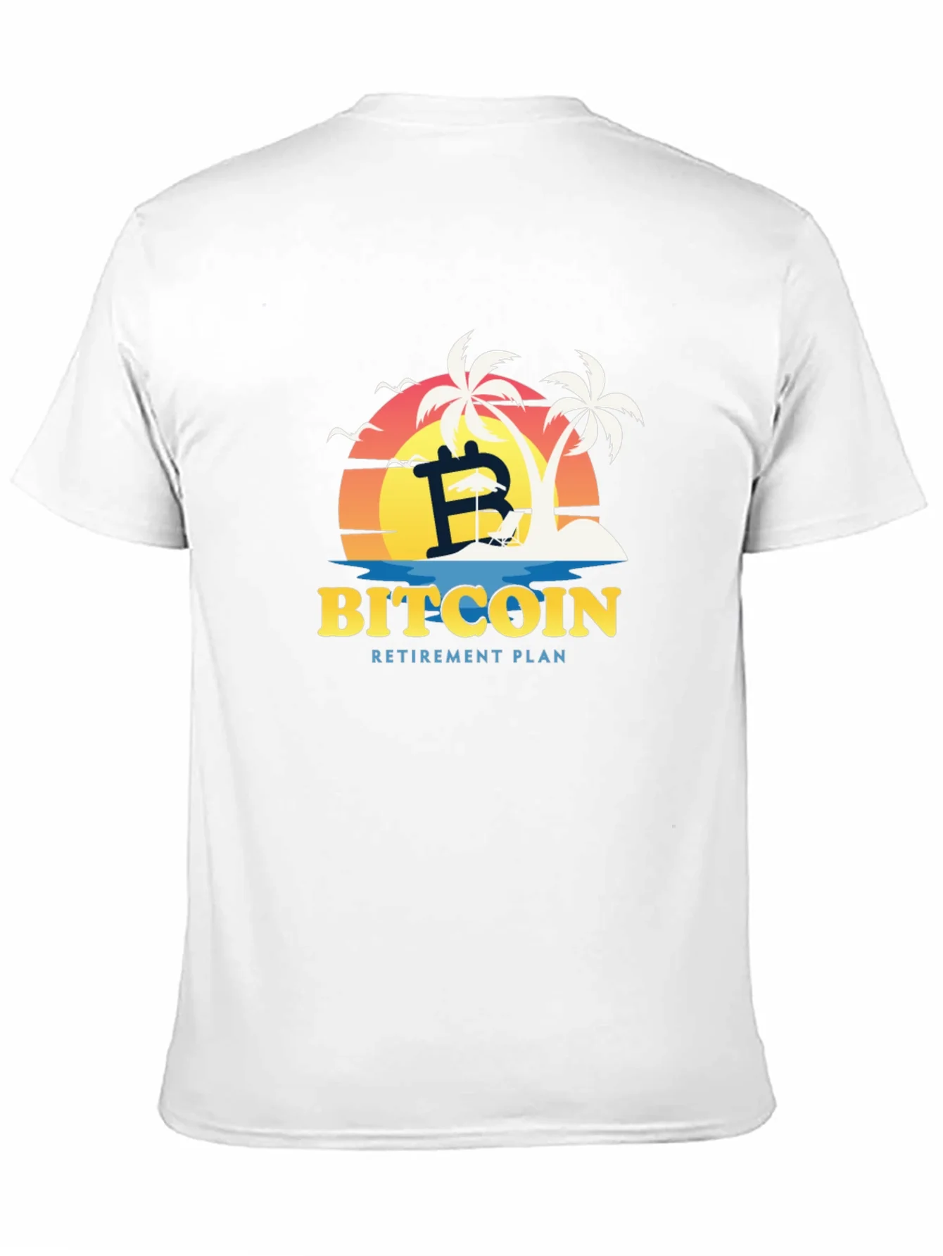 Bitcoin Retirement Plan Black T-Shirt