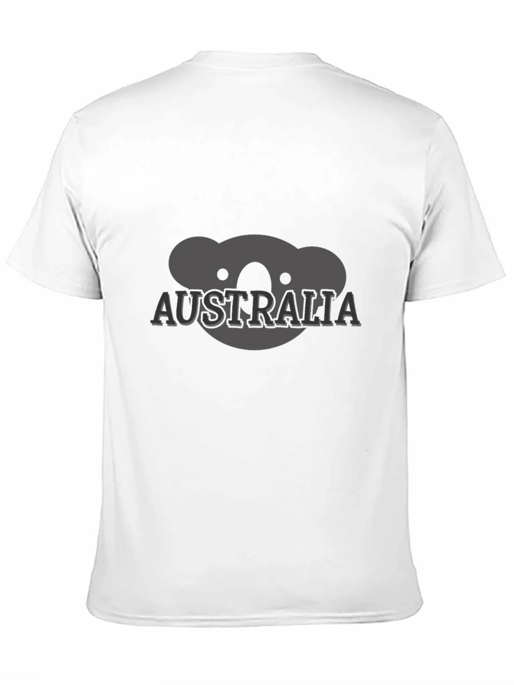 Australia Koala Graphic Tee - Black