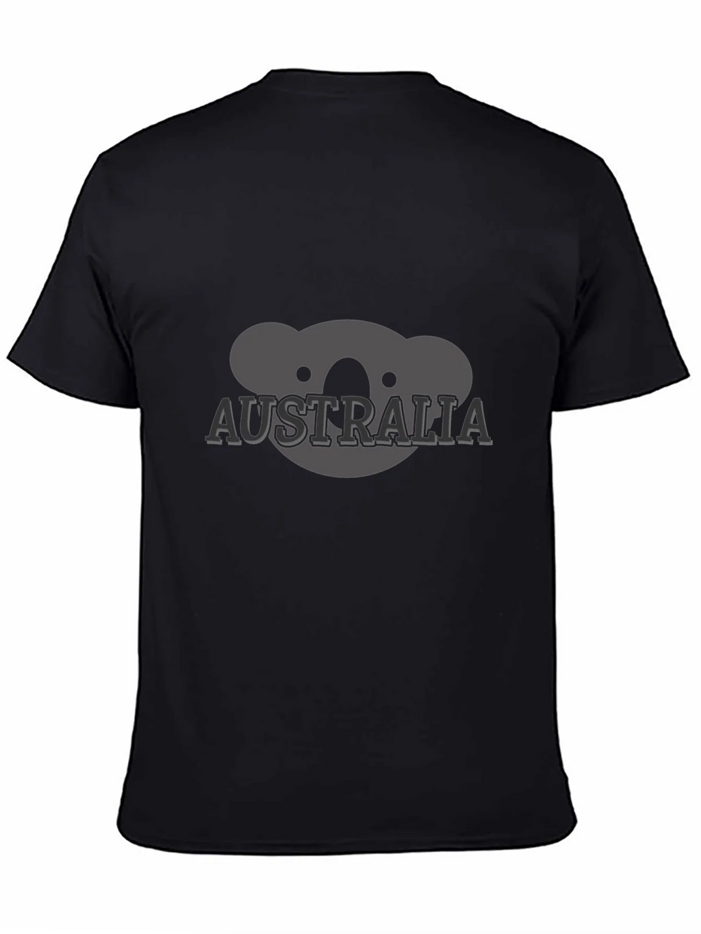 Australia Koala Graphic Tee - Black