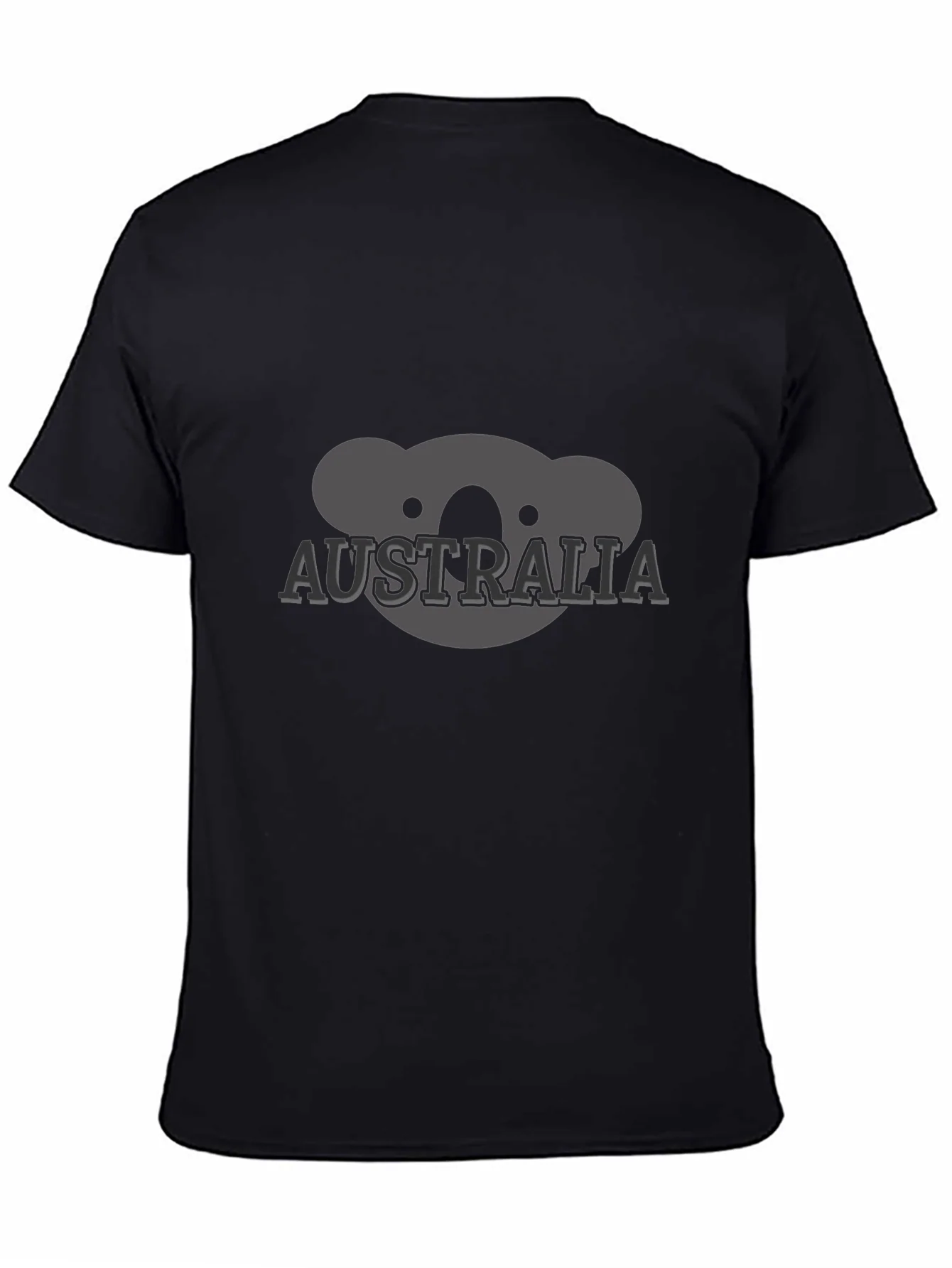 Australia Koala Graphic Tee - Black
