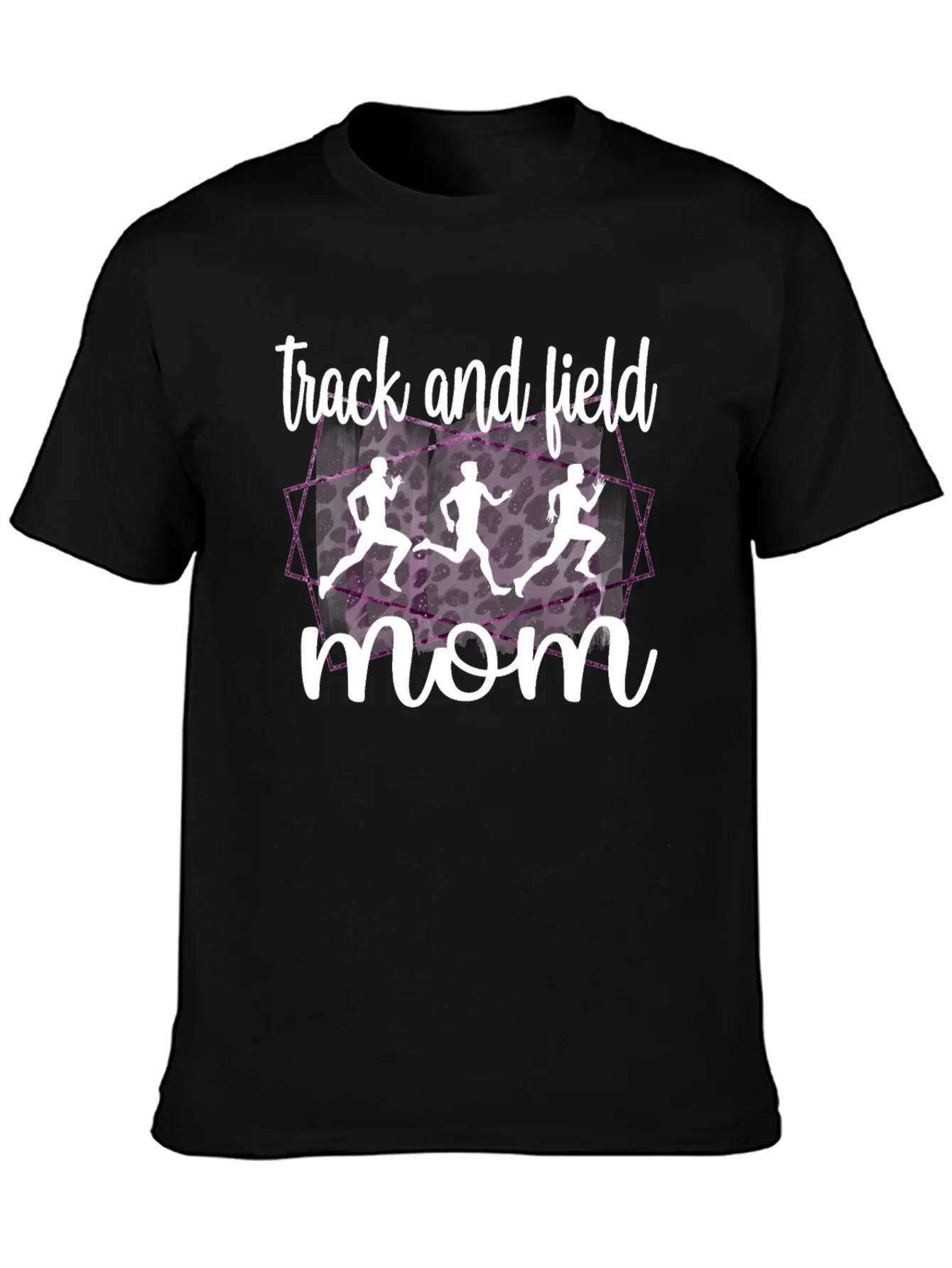 Track and Field Mom T-Shirt - Stylish Sports Apparel