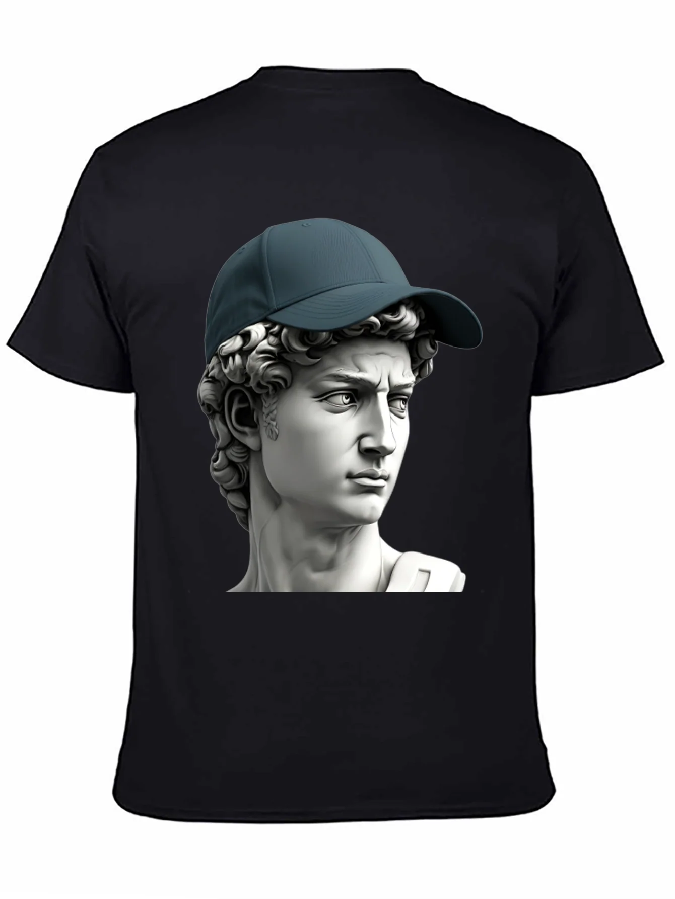 David Statue Graphic Tee - Classic Art Meets Modern Style