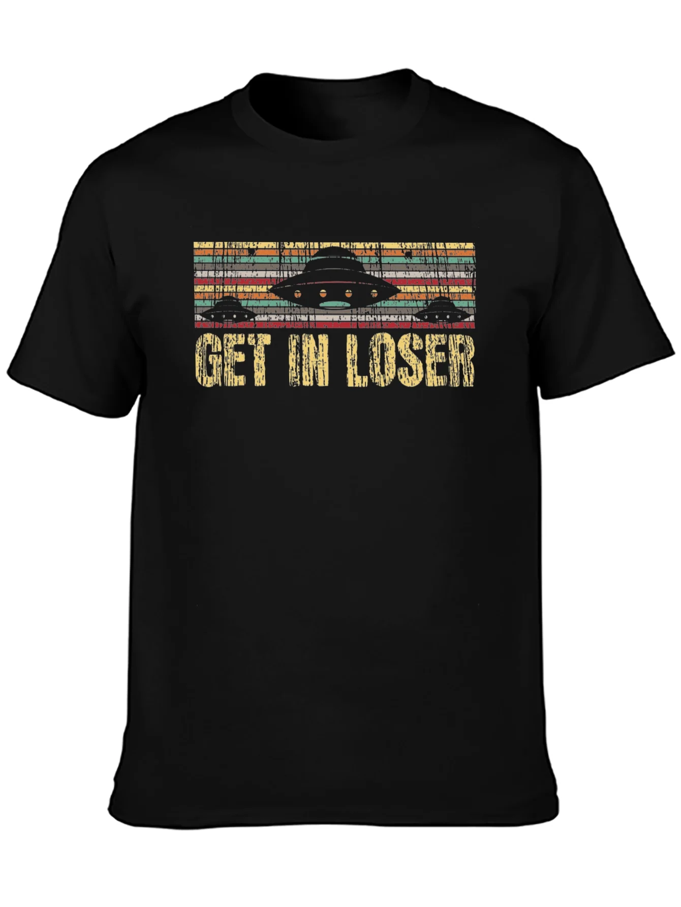 Get In Loser UFO Graphic T-Shirt