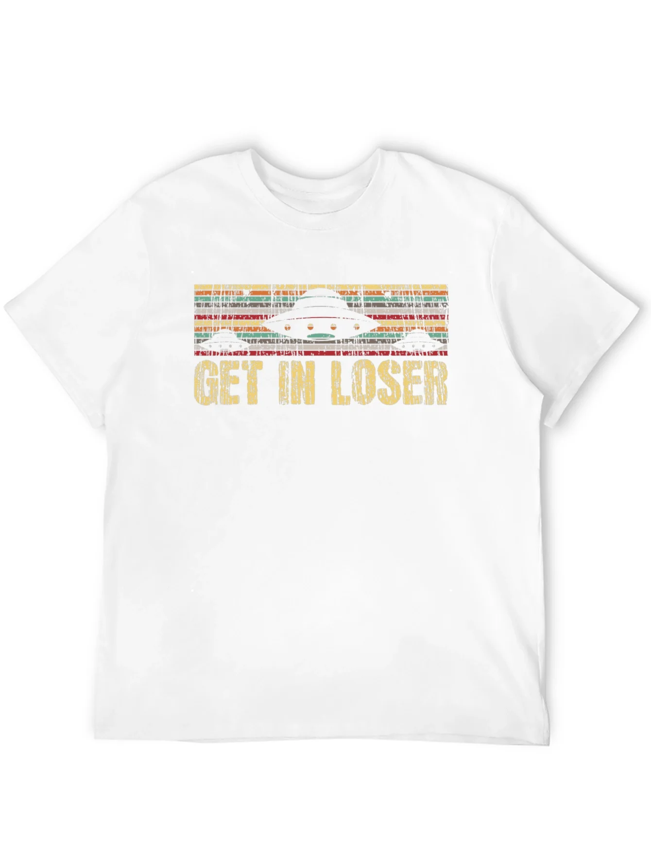 Get In Loser UFO Graphic T-Shirt