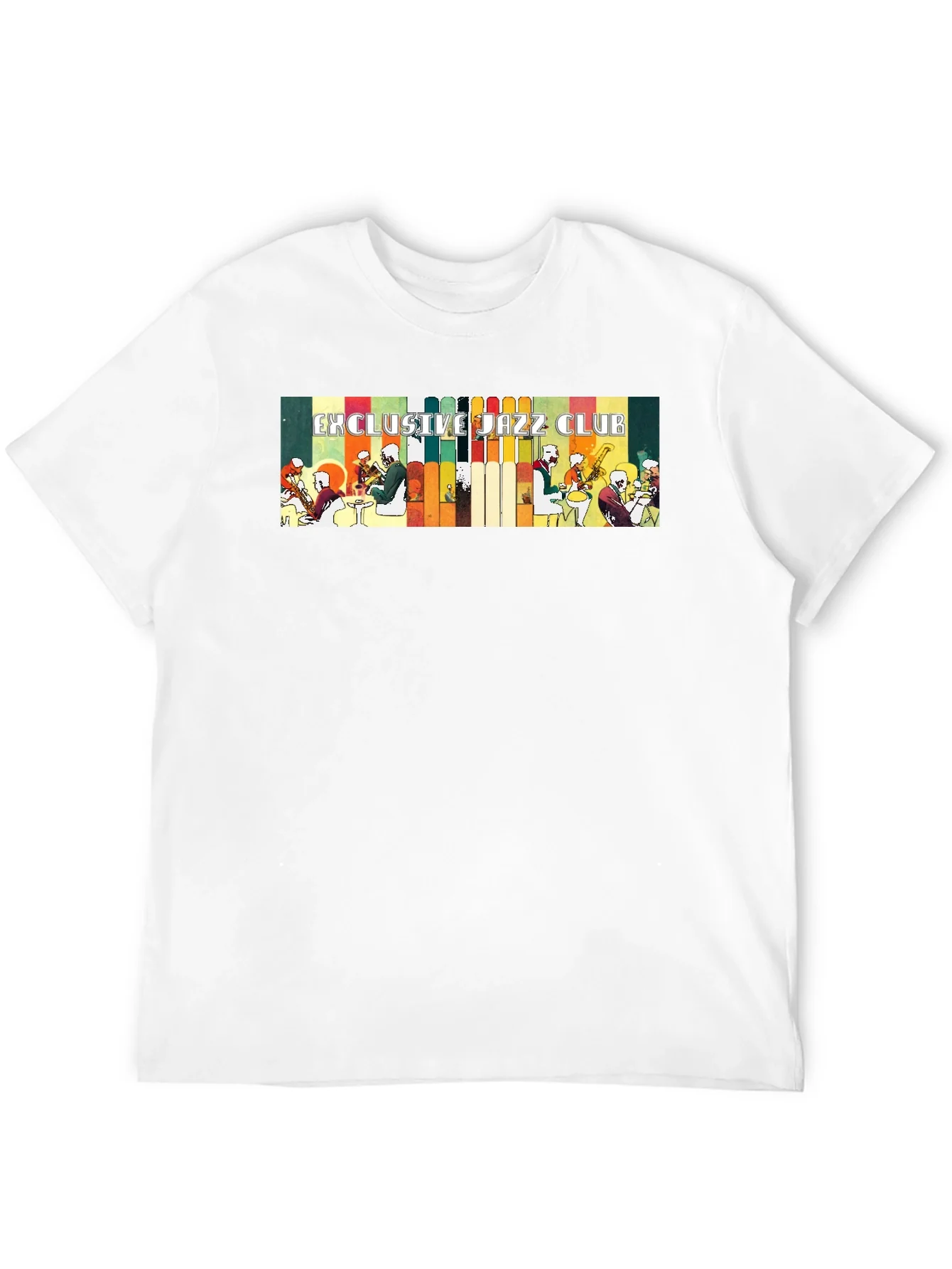 Exclusive Jazz Club Black Graphic T-Shirt
