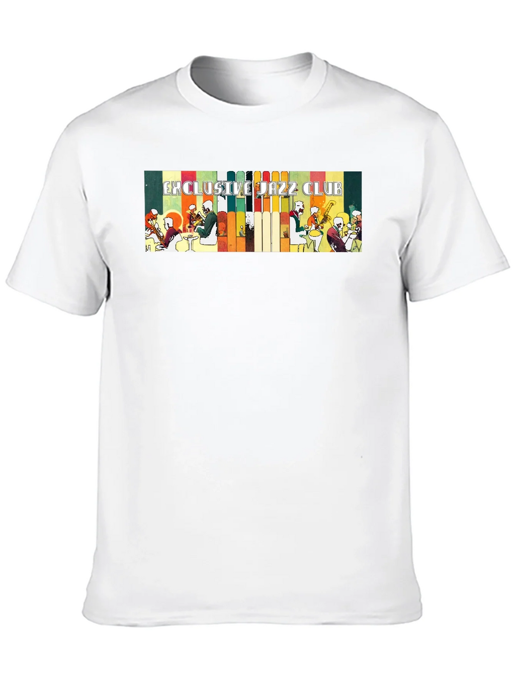 Exclusive Jazz Club Black Graphic T-Shirt