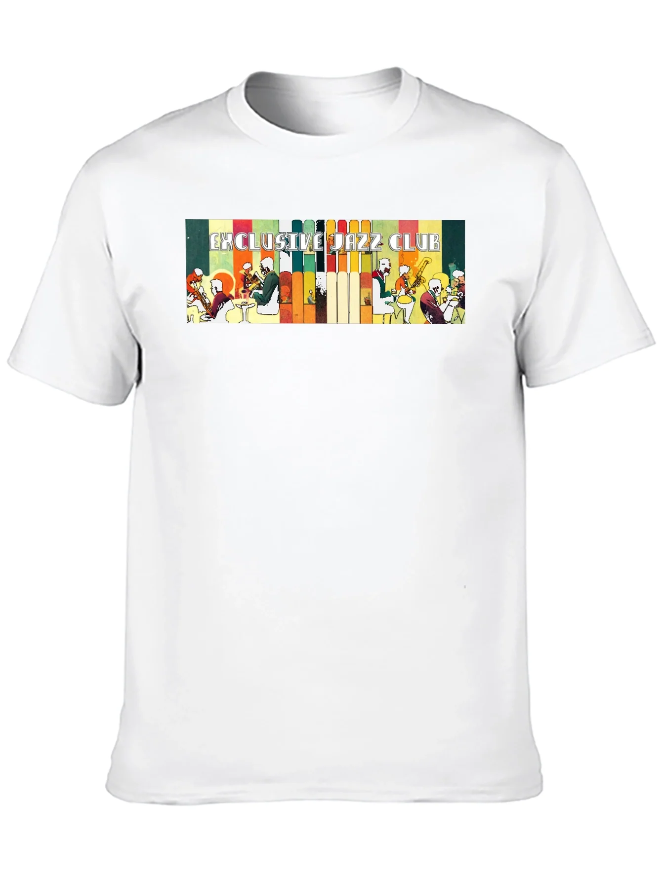 Exclusive Jazz Club Black Graphic T-Shirt