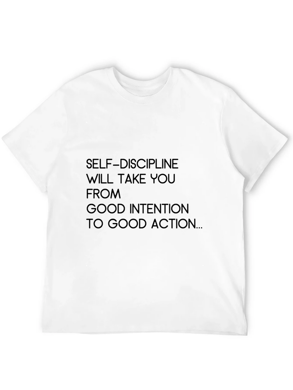 Self-Discipline Motivation Graphic Tee