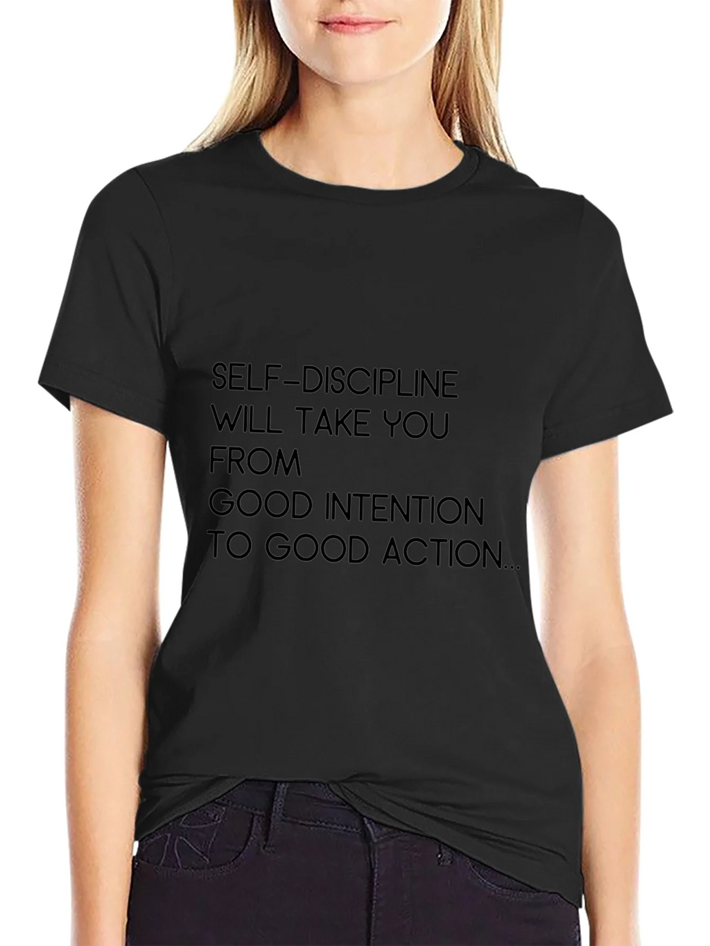 Self-Discipline Motivation Graphic Tee