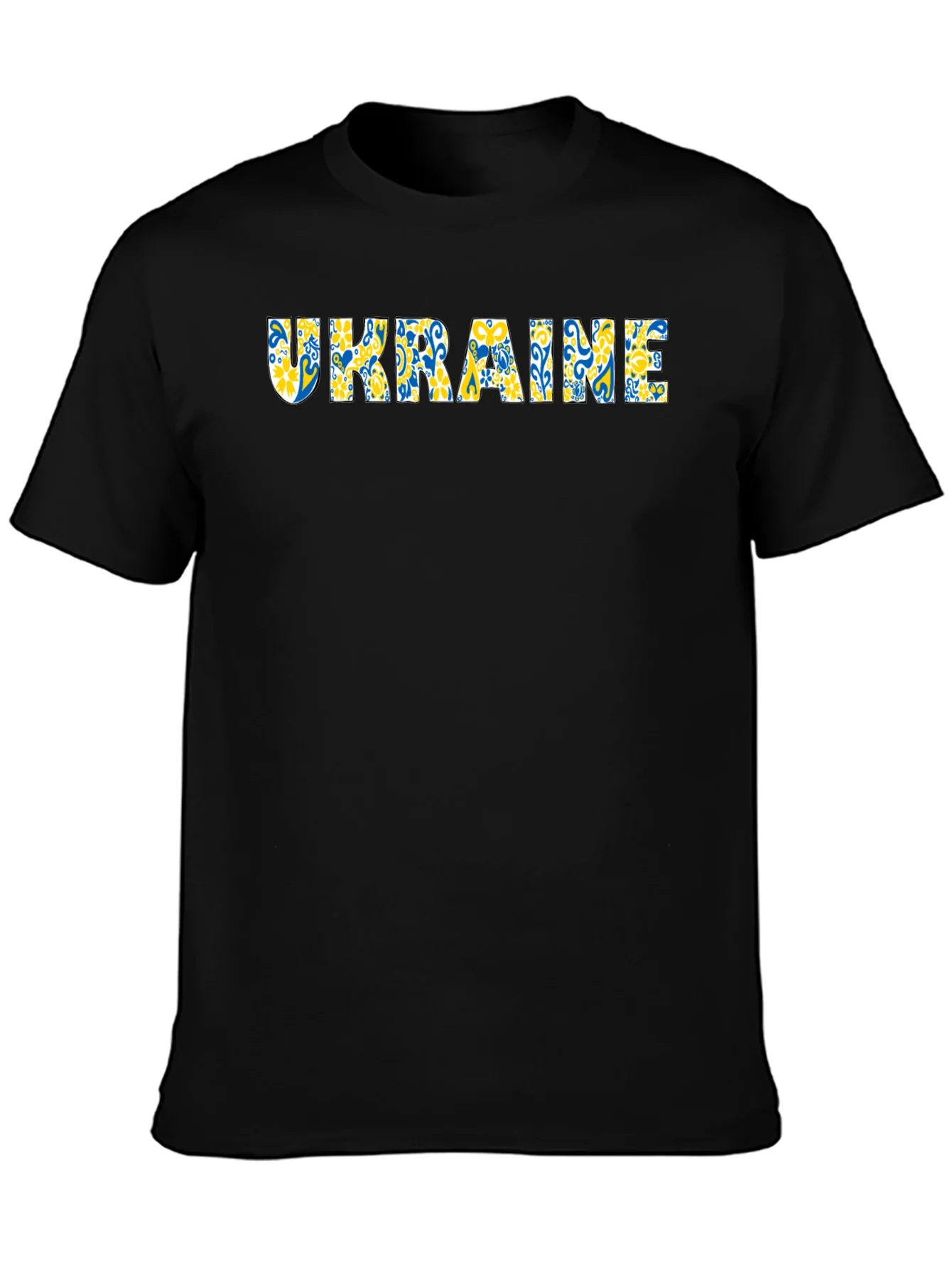 Ukraine Flag Graphic T-Shirt