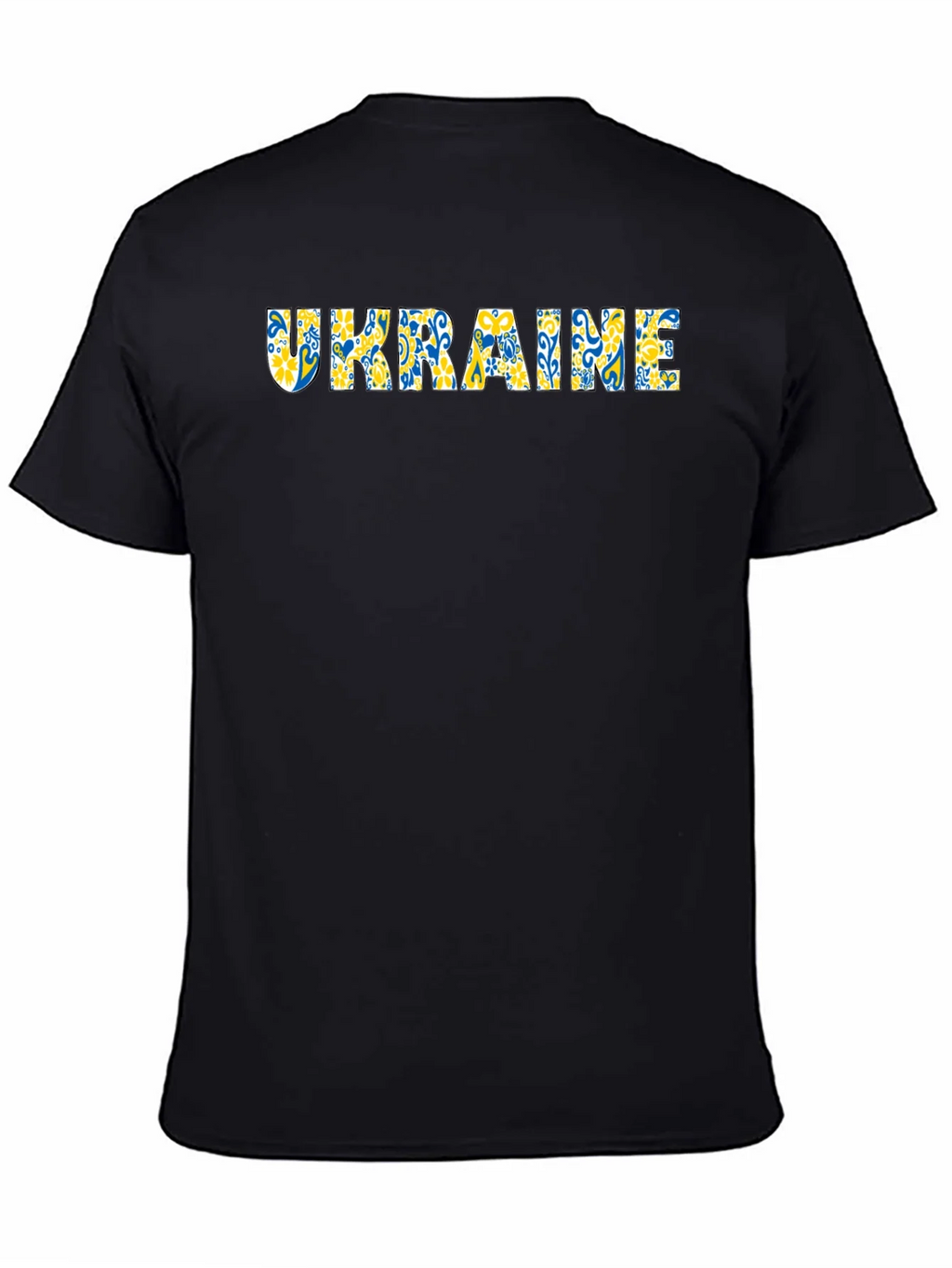 Ukraine Flag Graphic T-Shirt